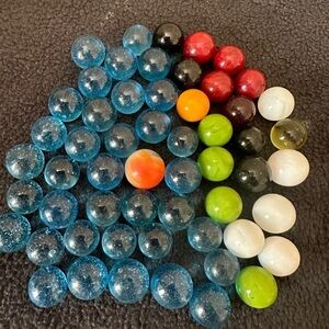 Vintage Gaming Marbles Smaller Sizes Variety Pack